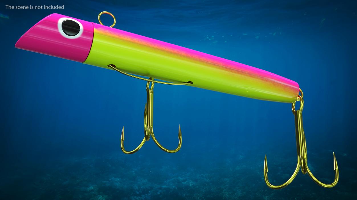 Gotcha Fishing Lure 3D model