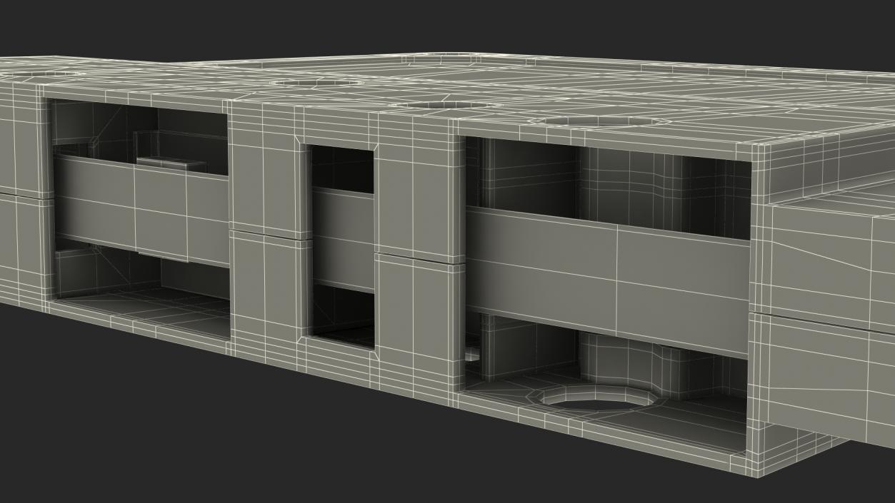 3D Cassette Tape model