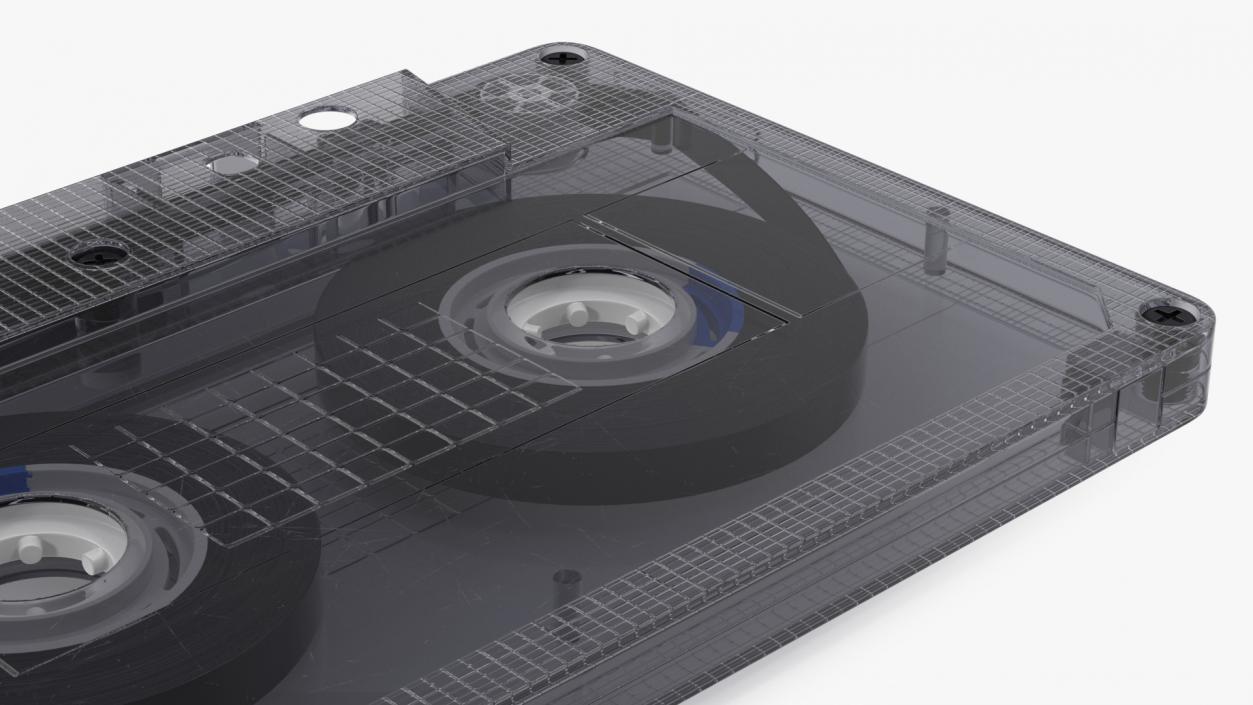 3D Cassette Tape model