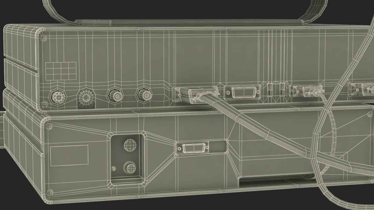 Retro Personal Computer Turned Off 3D model