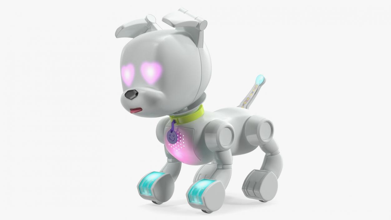 3D Rigged Robots Dog Collection model