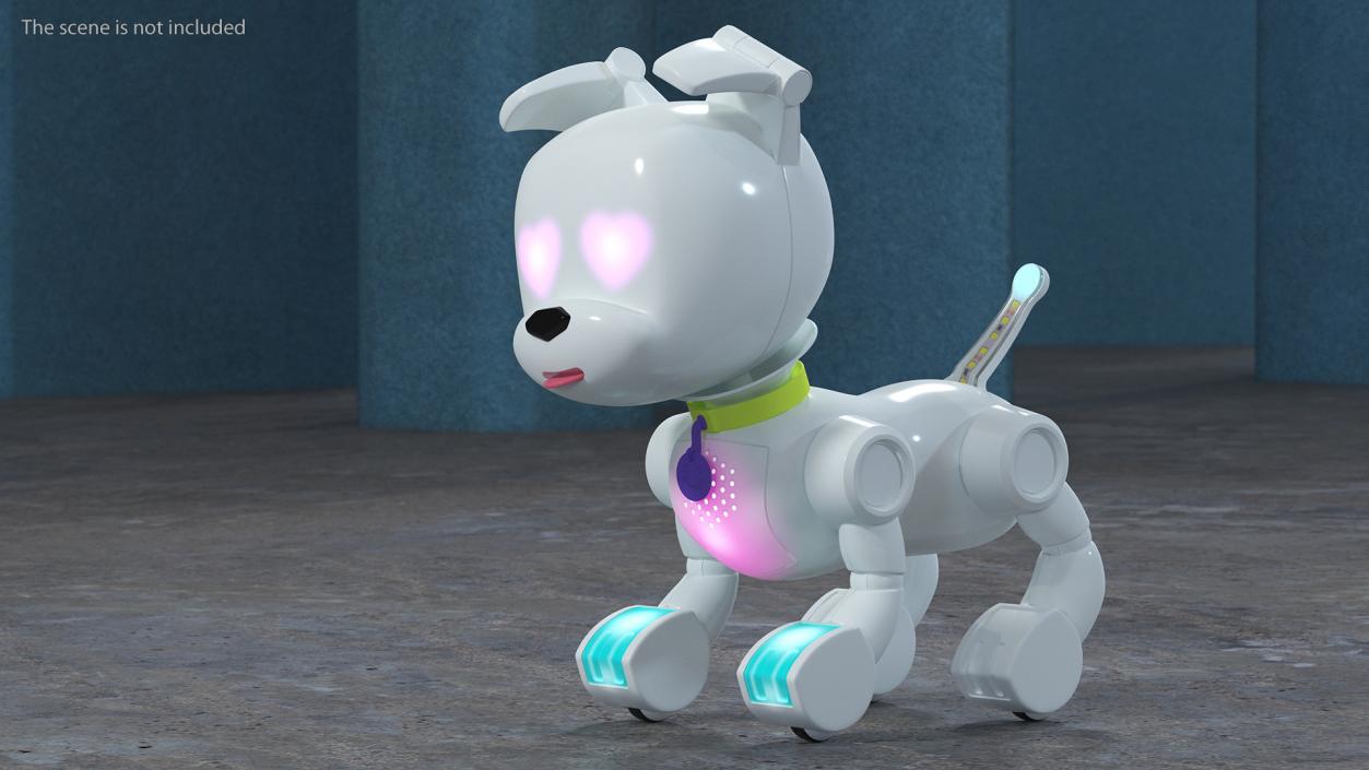 3D Rigged Robots Dog Collection model