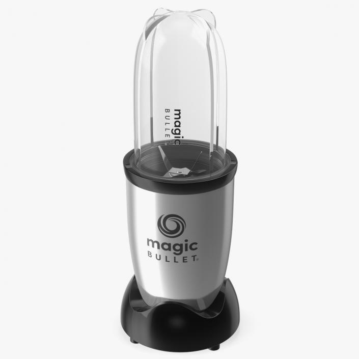 Magic Bullet Blender Silver 3D