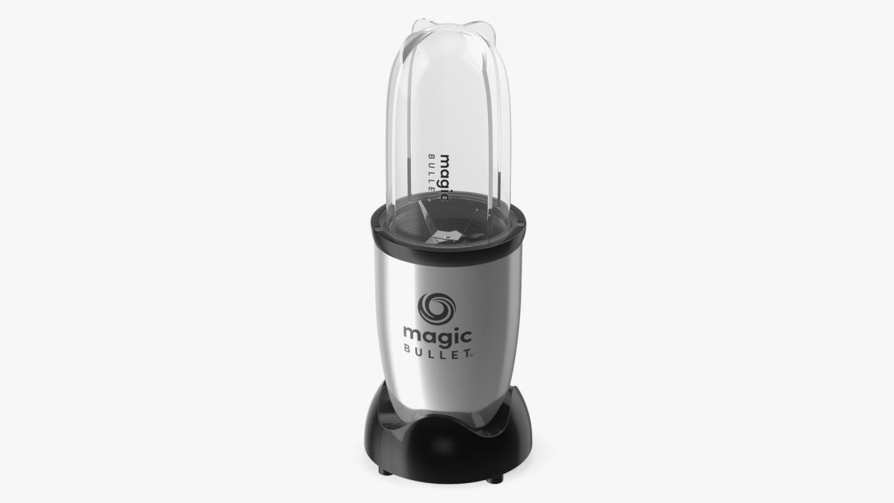 Magic Bullet Blender Silver 3D