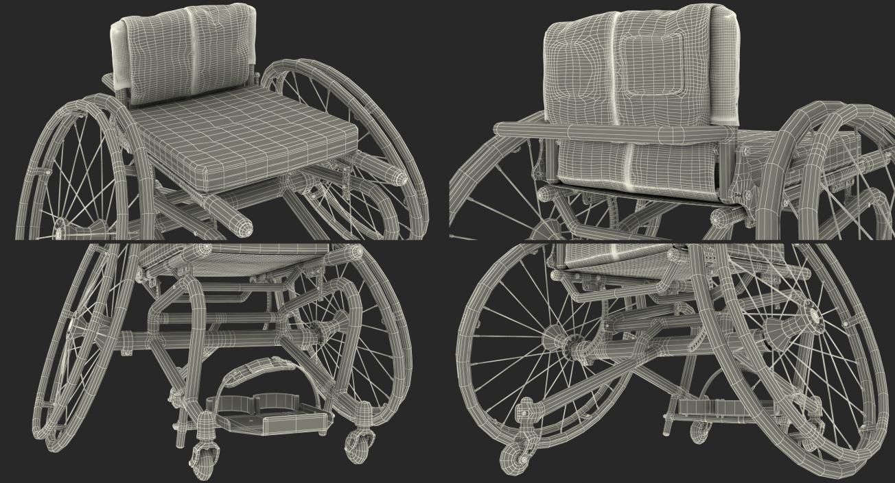 3D Sport Wheelchair