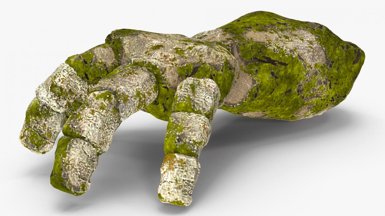 3D Stone Golem Hand