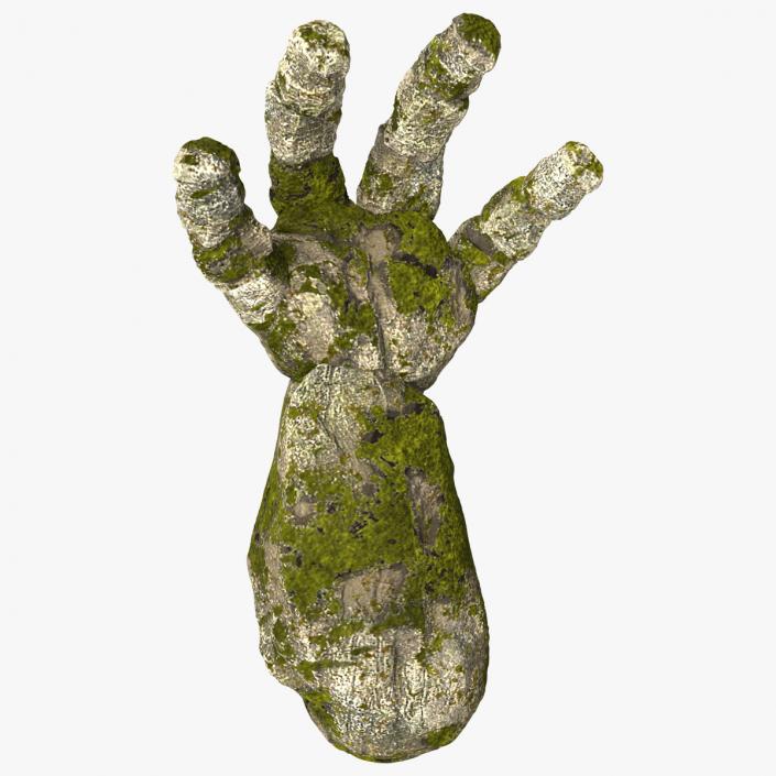 3D Stone Golem Hand