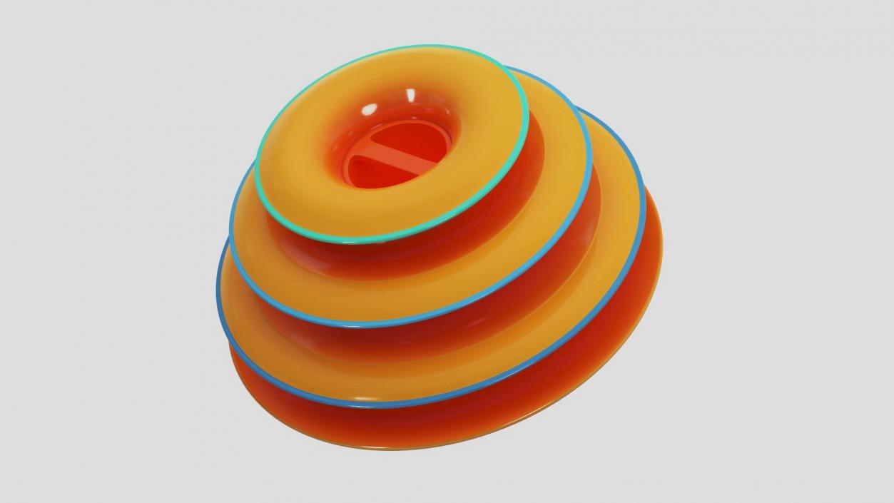 Cat Toy Orange 3D model