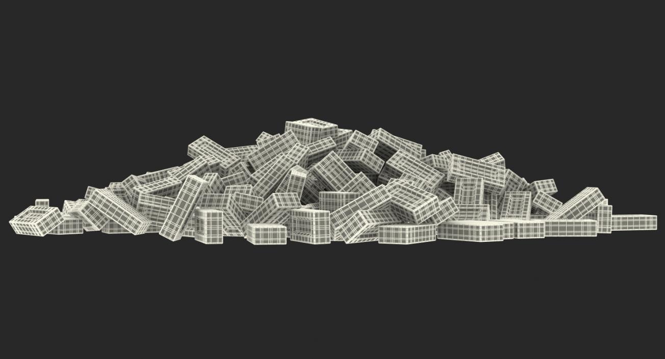 3D model Bunch of Bricks