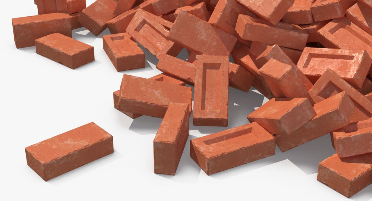 3D model Bunch of Bricks