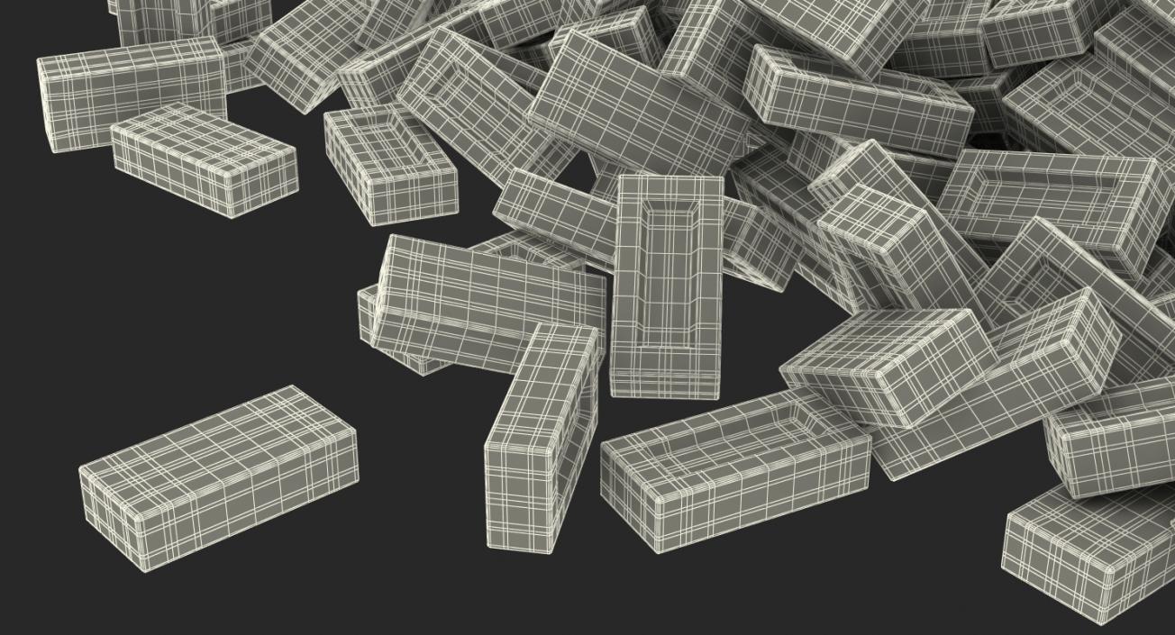 3D model Bunch of Bricks