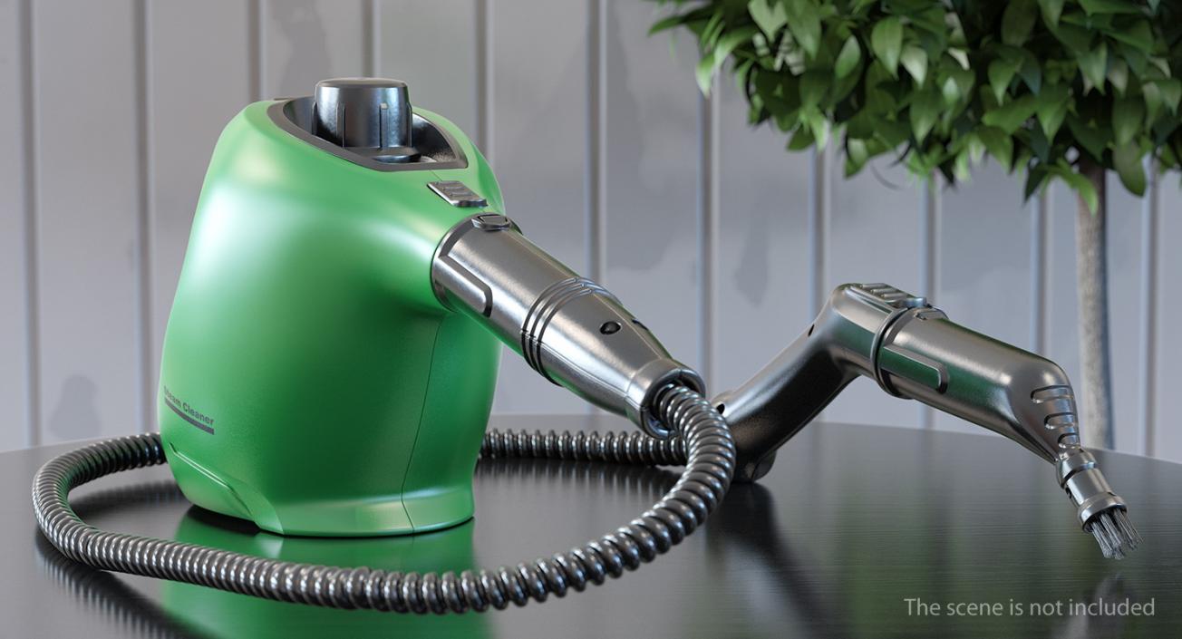 3D model Steam Cleaner with Extension Nozzle