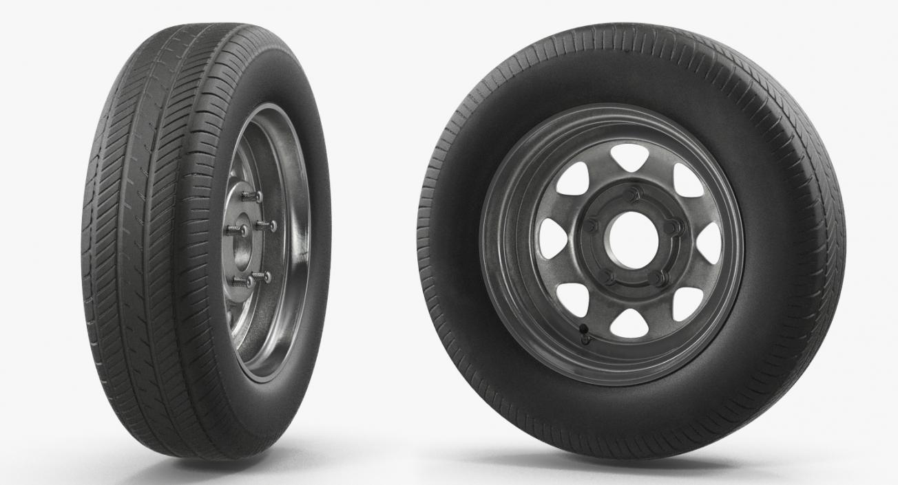 3D Wheels Big Collection 2 model