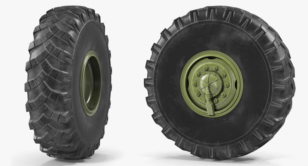 3D Wheels Big Collection 2 model