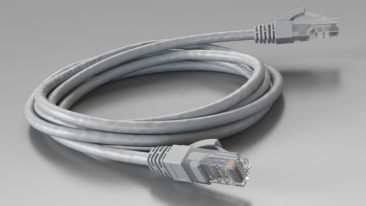 3D Computer Cables Collection 2 model