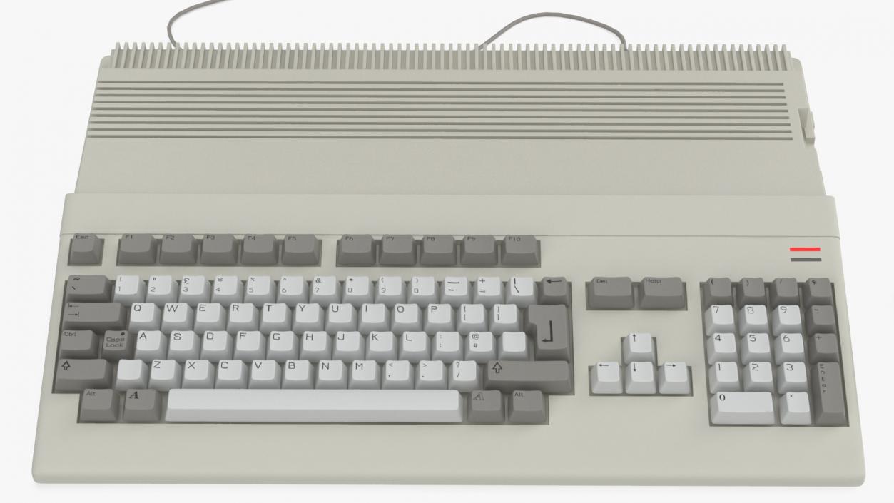 3D Retro Style Personal Computer 2