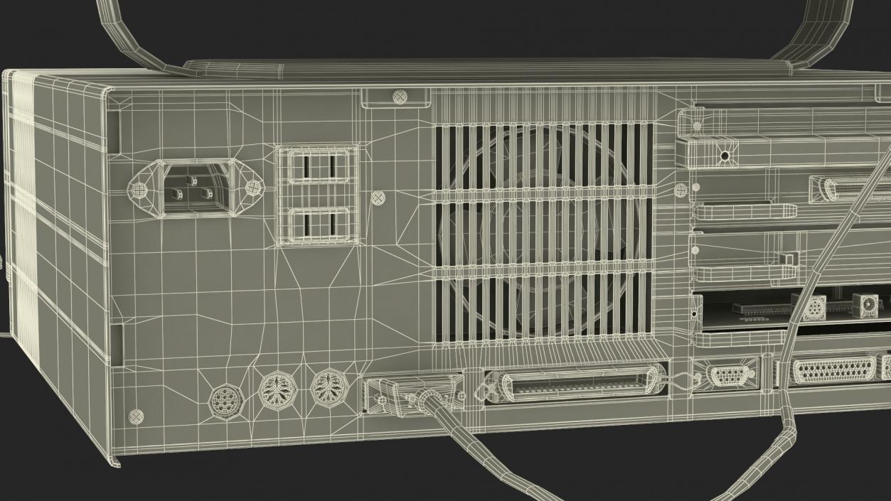 3D Retro Style Personal Computer 2