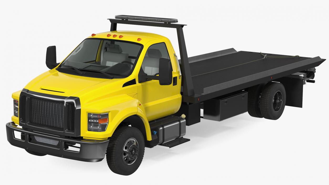 Tow Truck Flatbed 3D