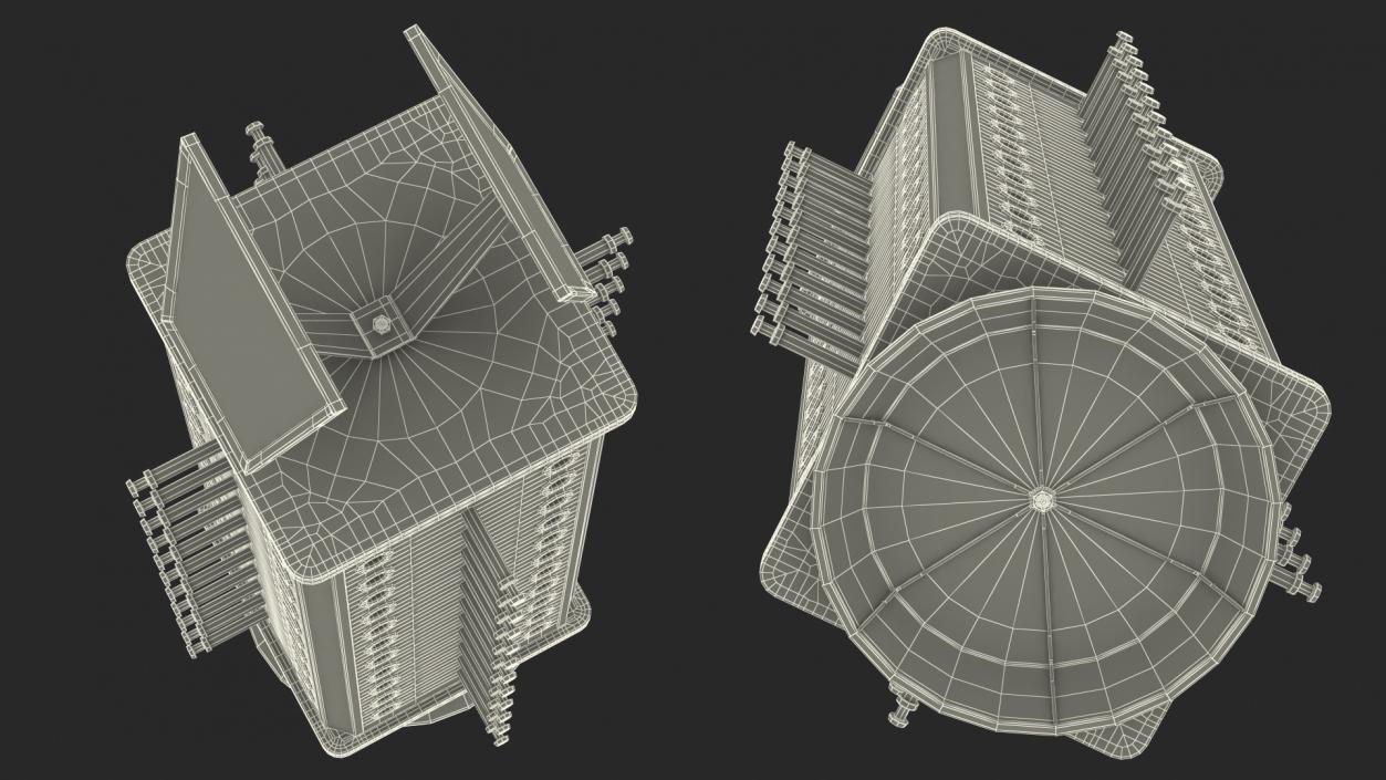 3D Stand Showcase for Glasses Type Five