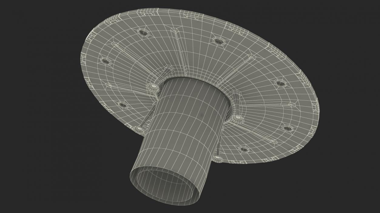 3D model Old UFO Ship Kidnaps