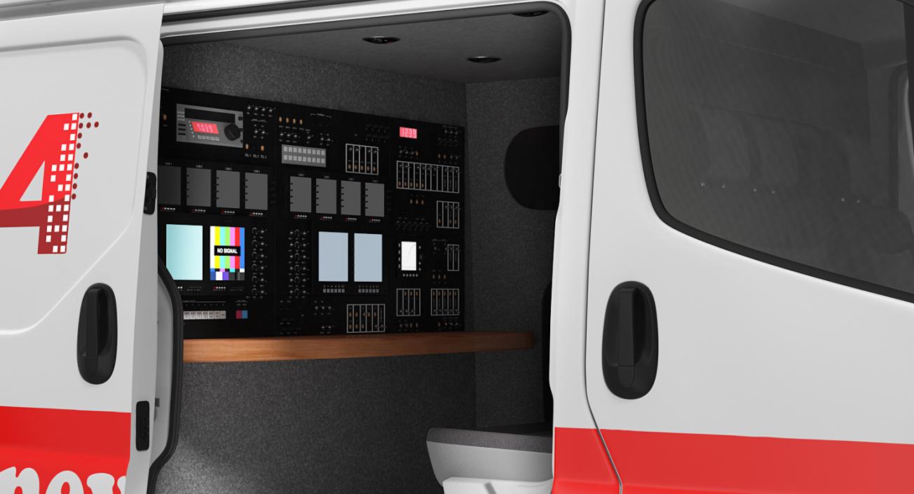 3D model News Van and Studio 3D Models Collection