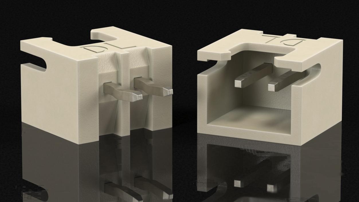 JST XH-Style Connector 3D