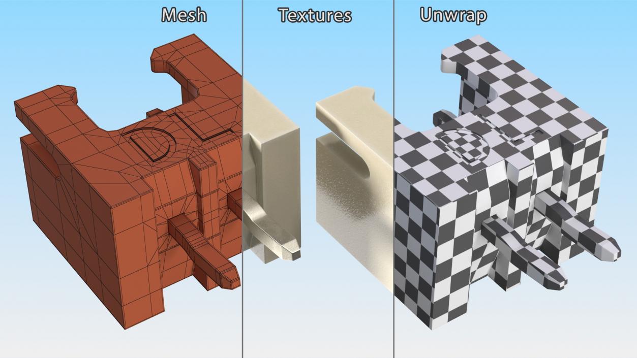 JST XH-Style Connector 3D