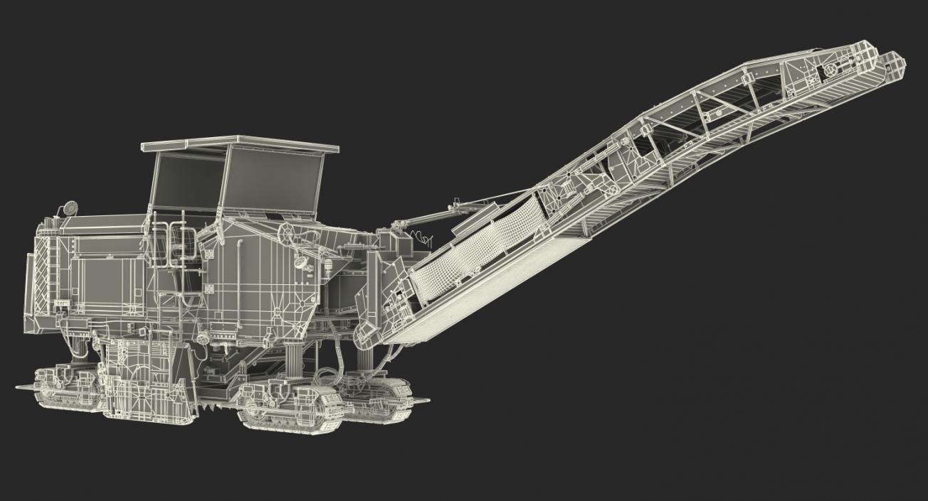 Road Machinery Rigged Collection 3D