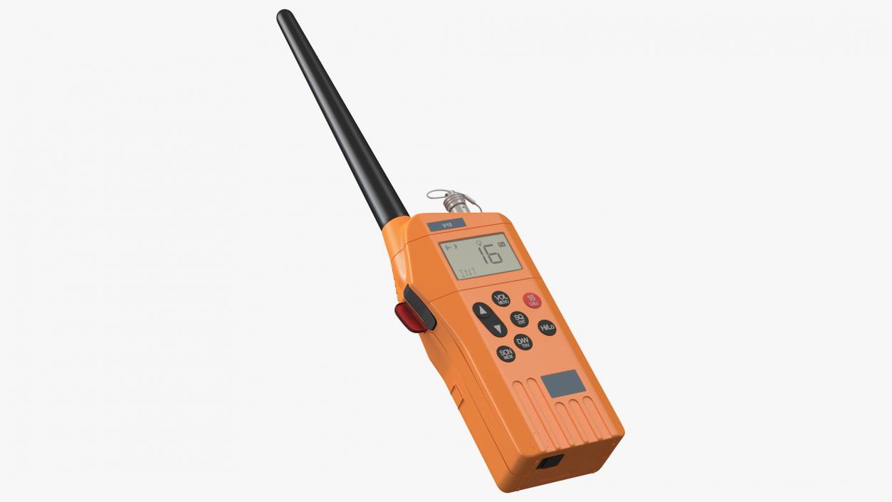 Survival GMDSS VHF Radio 3D model