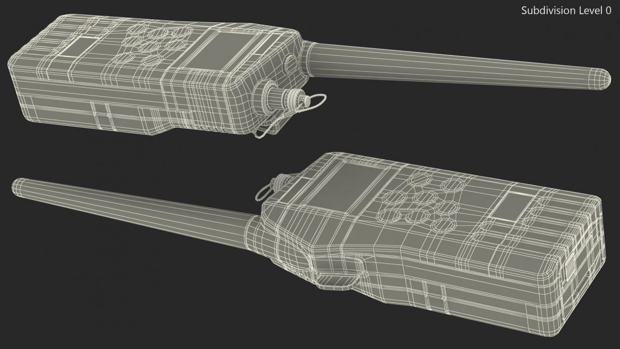 Survival GMDSS VHF Radio 3D model