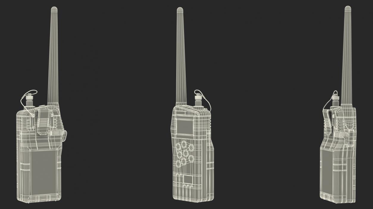 Survival GMDSS VHF Radio 3D model