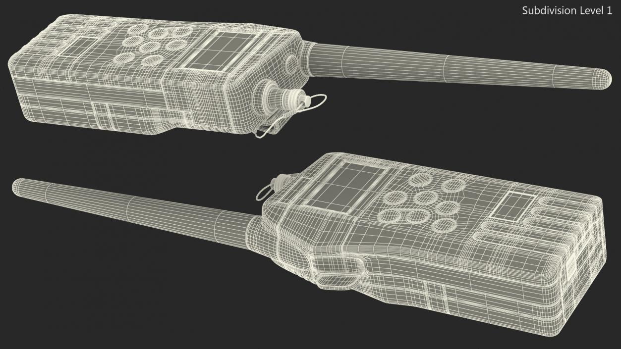 Survival GMDSS VHF Radio 3D model