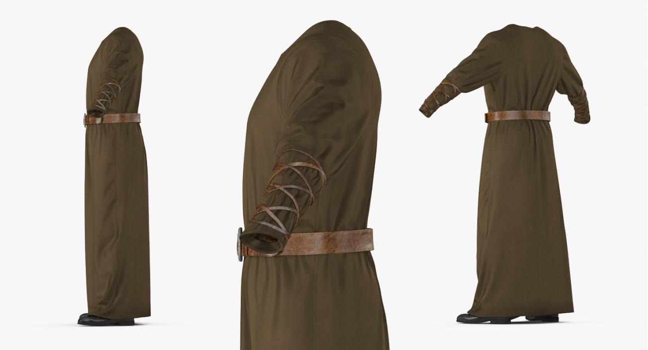 Medieval Clothing Men Tunic 3D