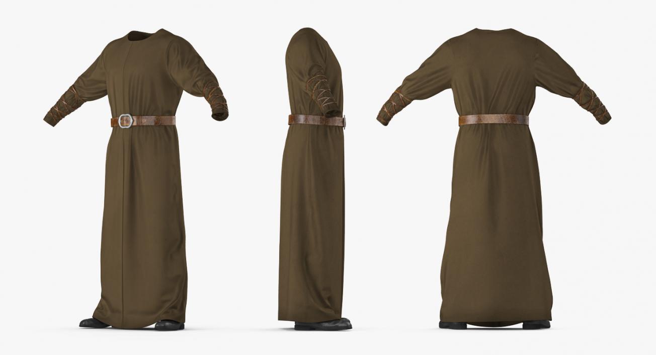 Medieval Clothing Men Tunic 3D