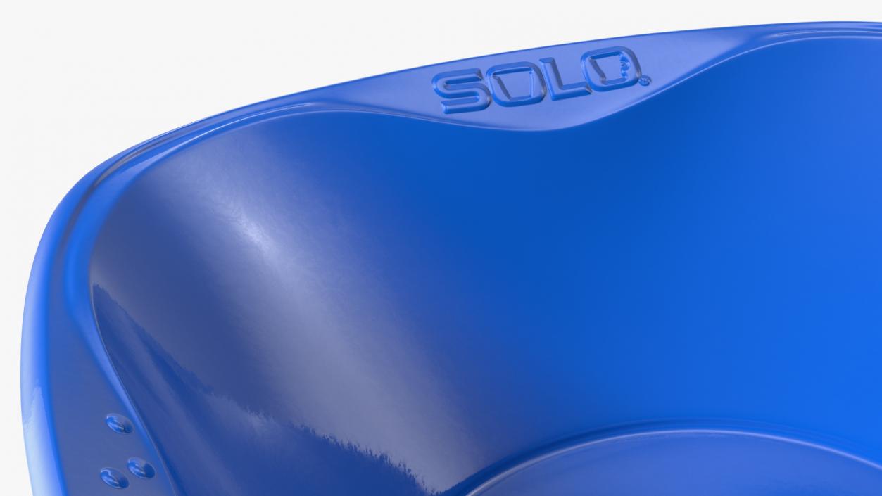 3D model Solo Squared Plastic Bowl Blue