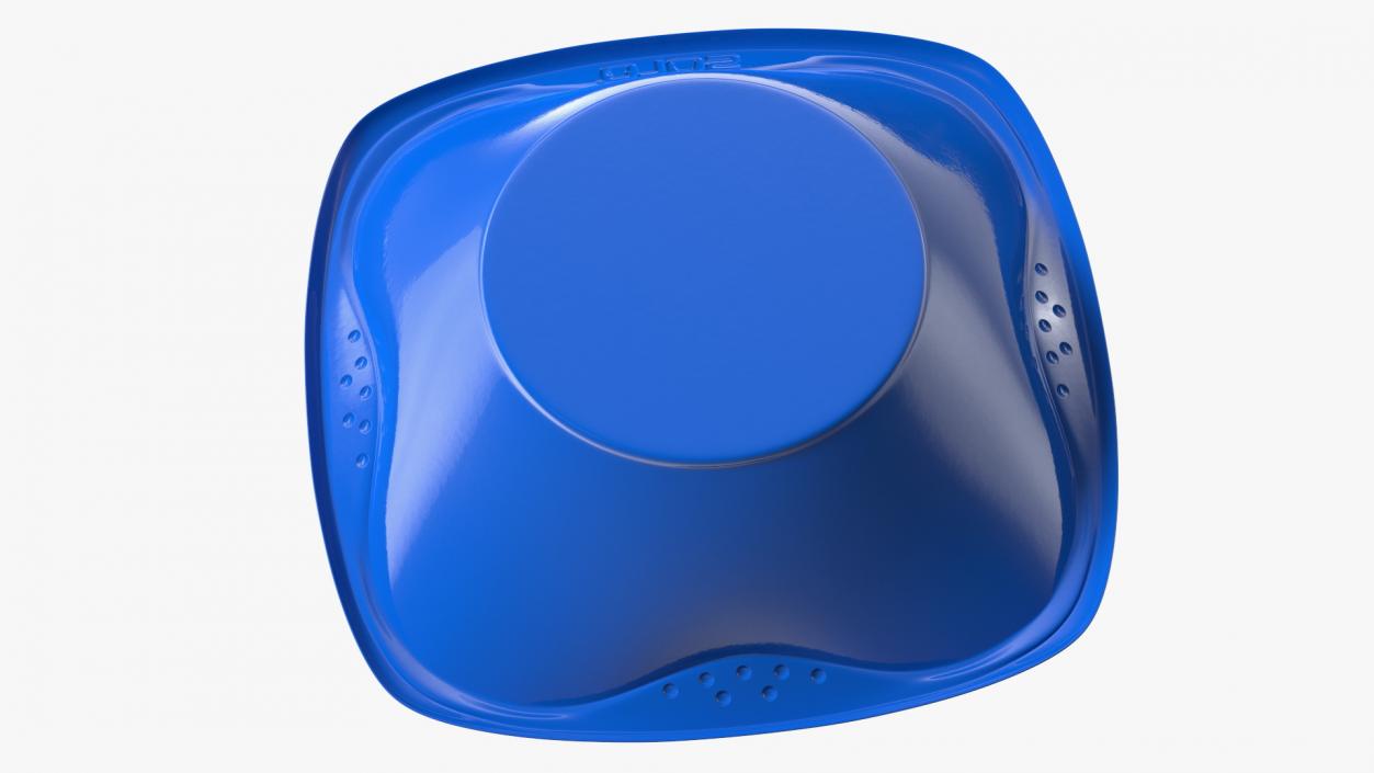 3D model Solo Squared Plastic Bowl Blue