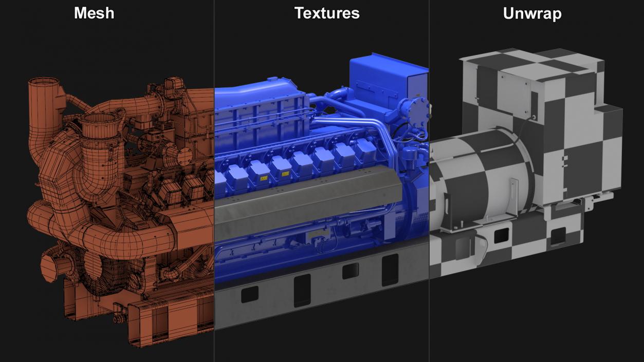 3D model Gas Generators Collection