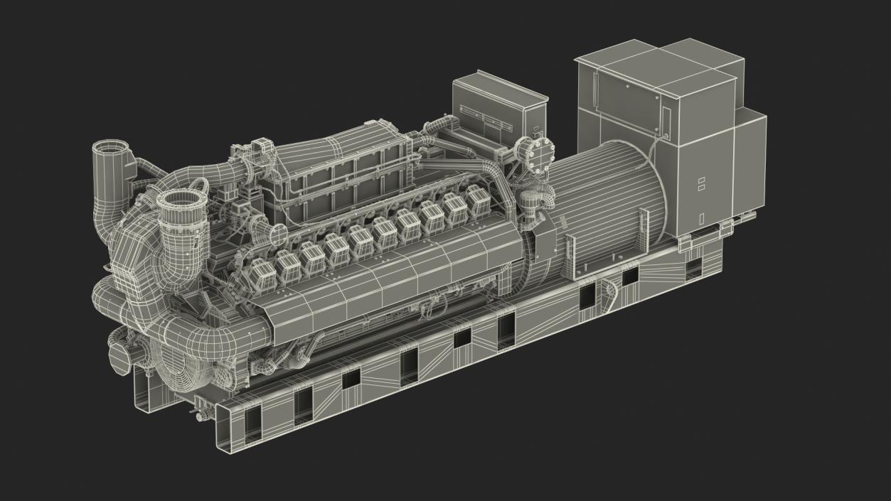 3D model Gas Generators Collection