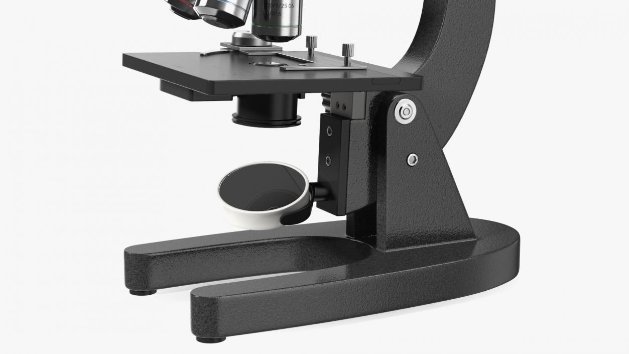 3D Laboratory Medical Teaching Microscope model