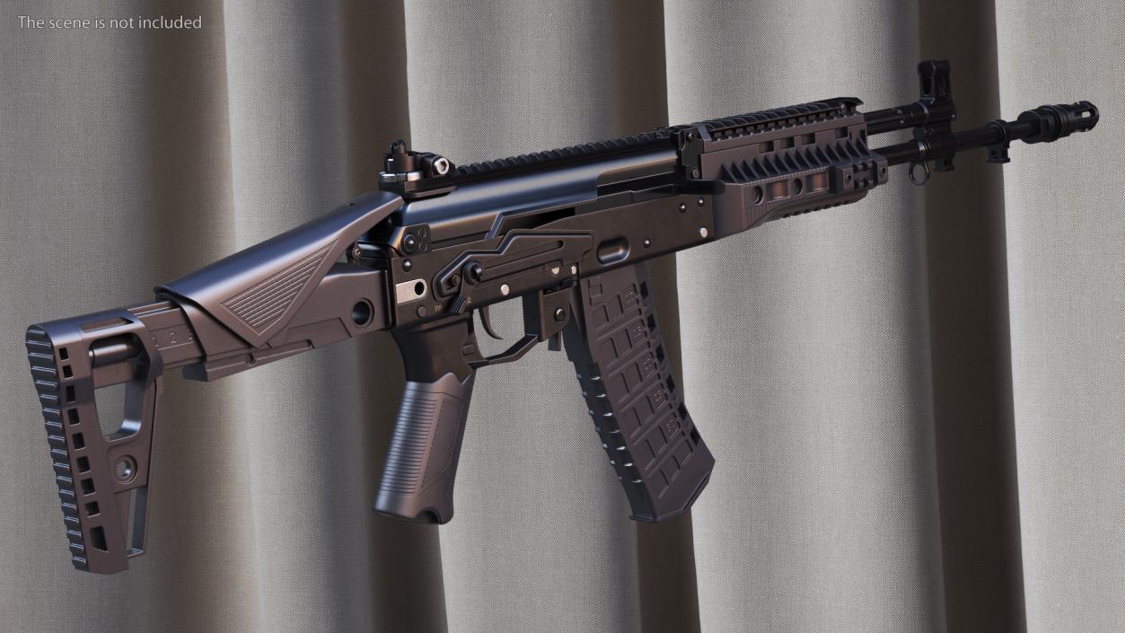 3D Kalashnikov Assault Rifle AK-12