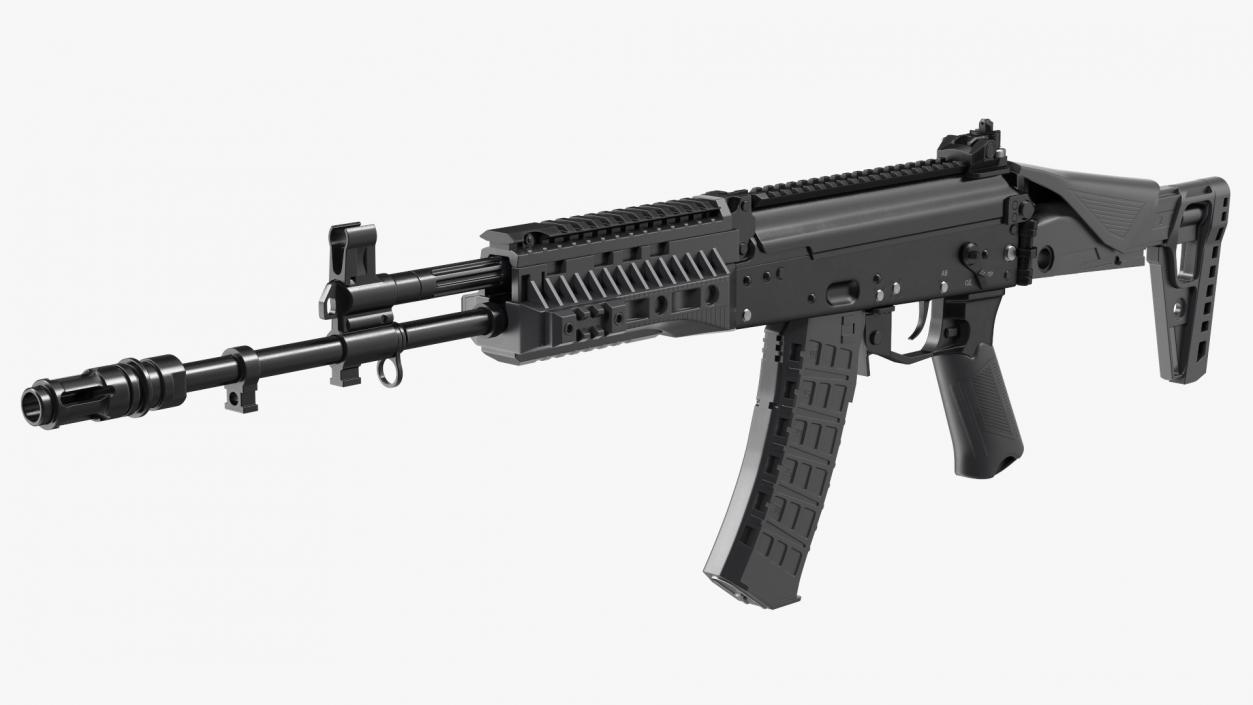 3D Kalashnikov Assault Rifle AK-12