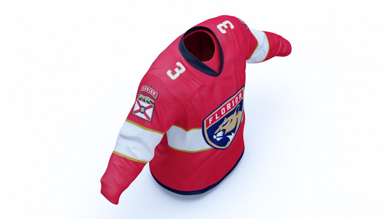 3D model Hockey Jersey Florida Panthers