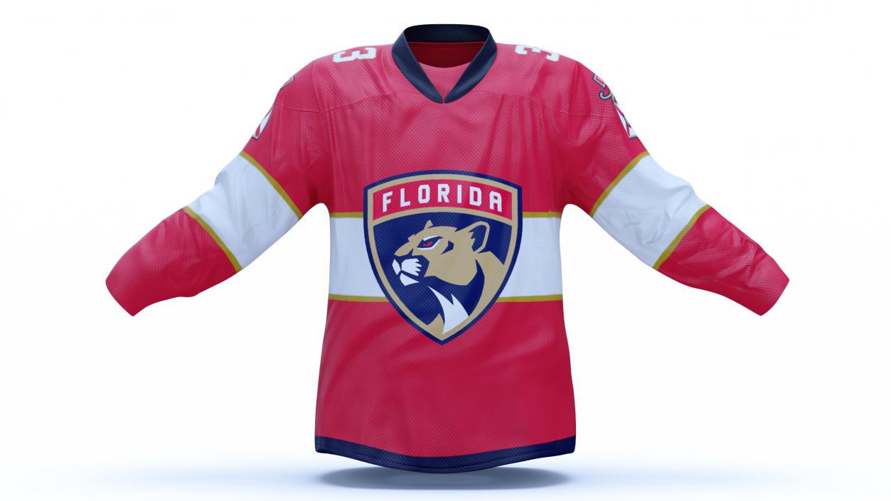 3D model Hockey Jersey Florida Panthers