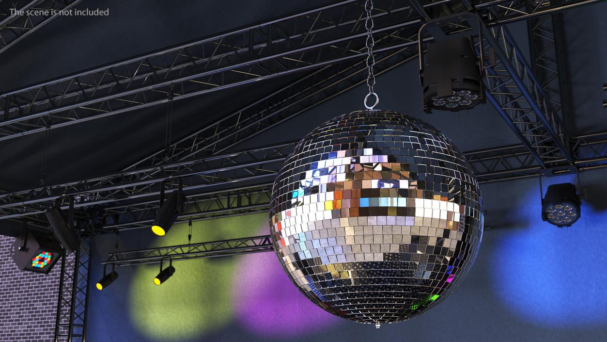 Mirror Disco Ball 3D