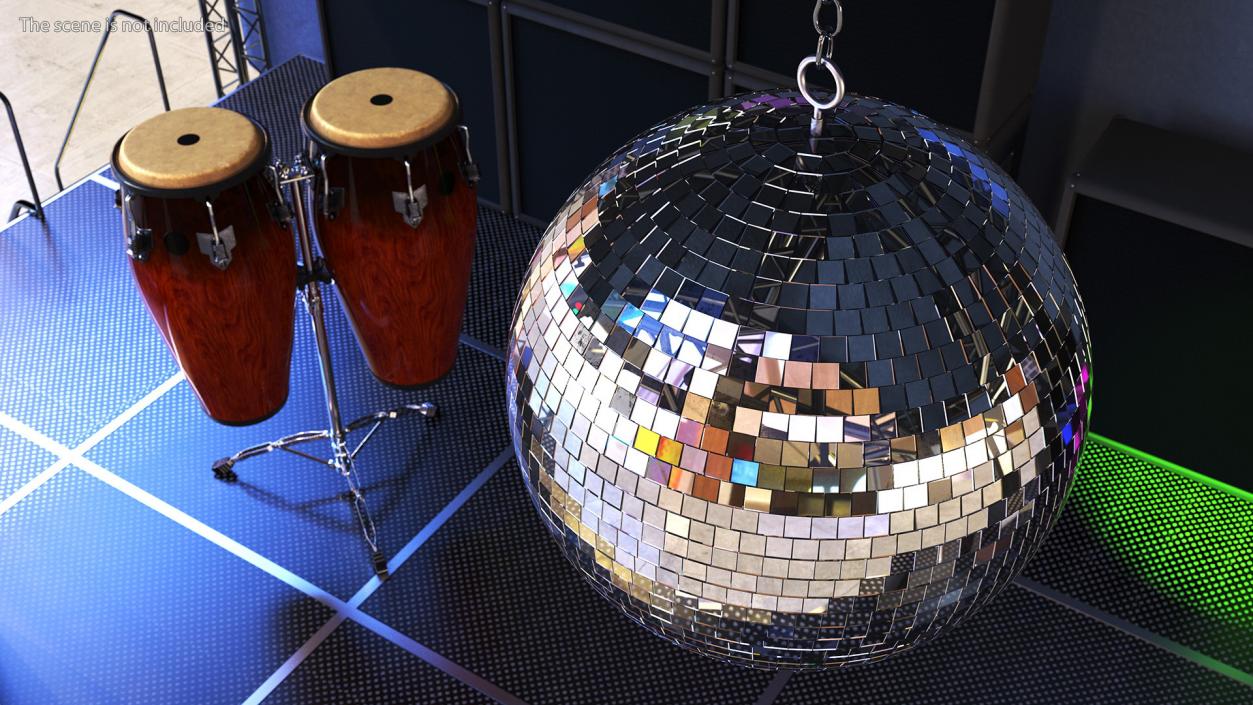 Mirror Disco Ball 3D