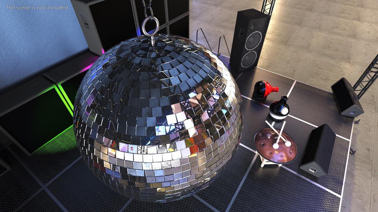 Mirror Disco Ball 3D