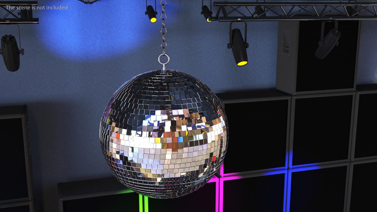 Mirror Disco Ball 3D