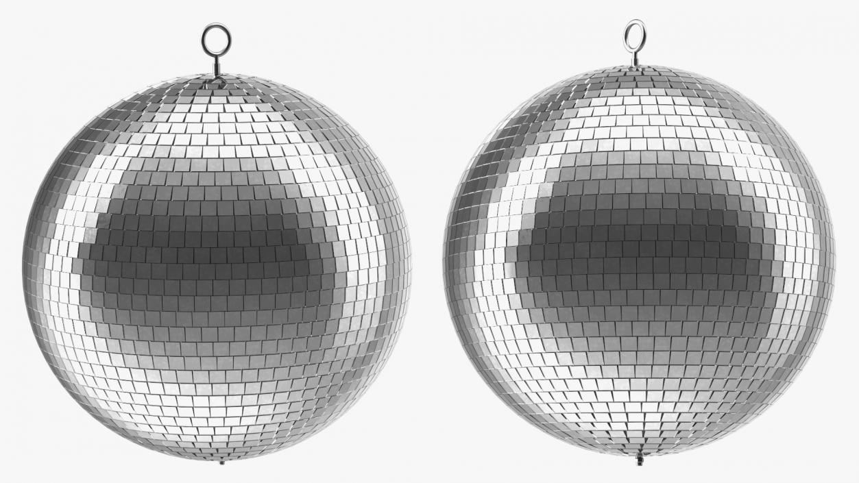 Mirror Disco Ball 3D