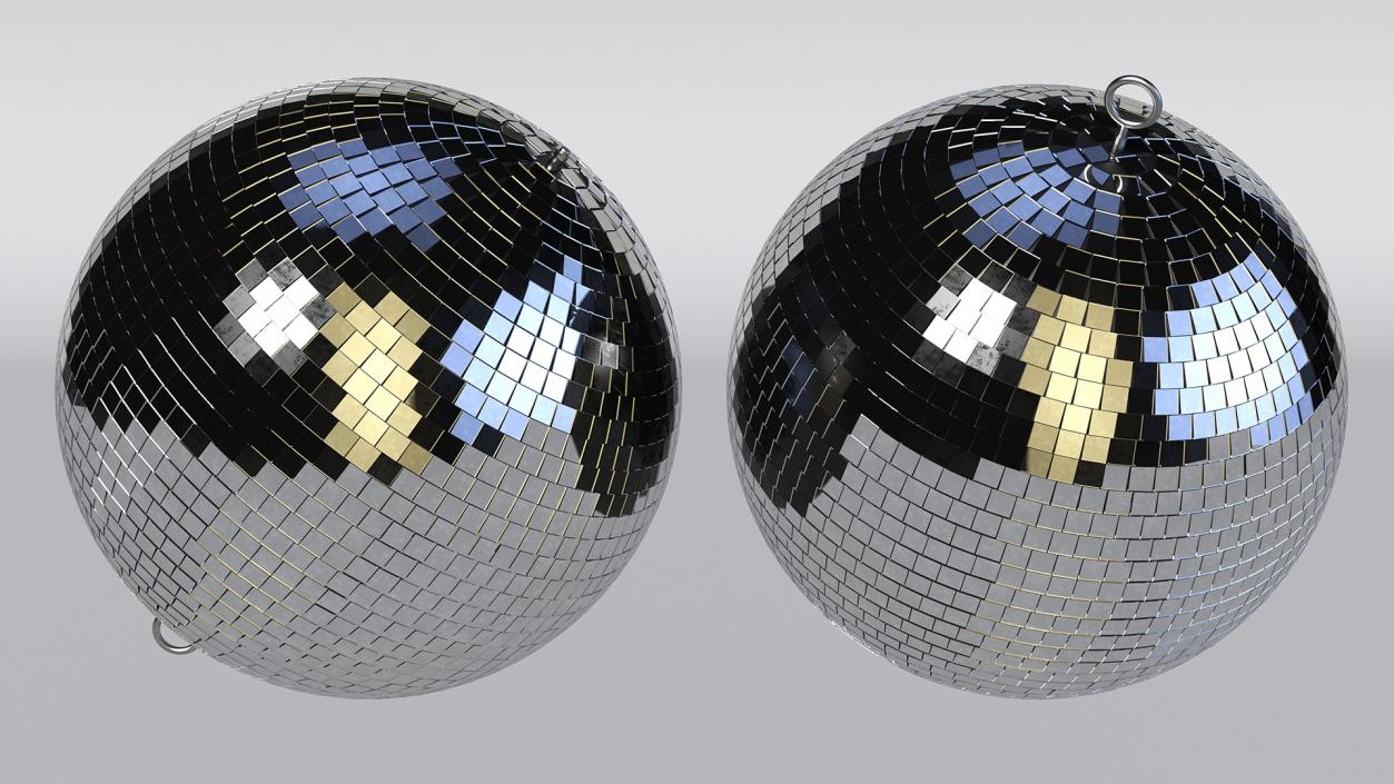 Mirror Disco Ball 3D