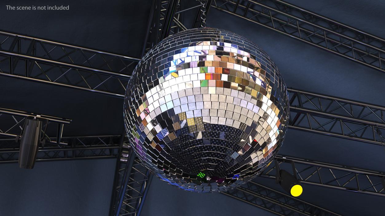 Mirror Disco Ball 3D